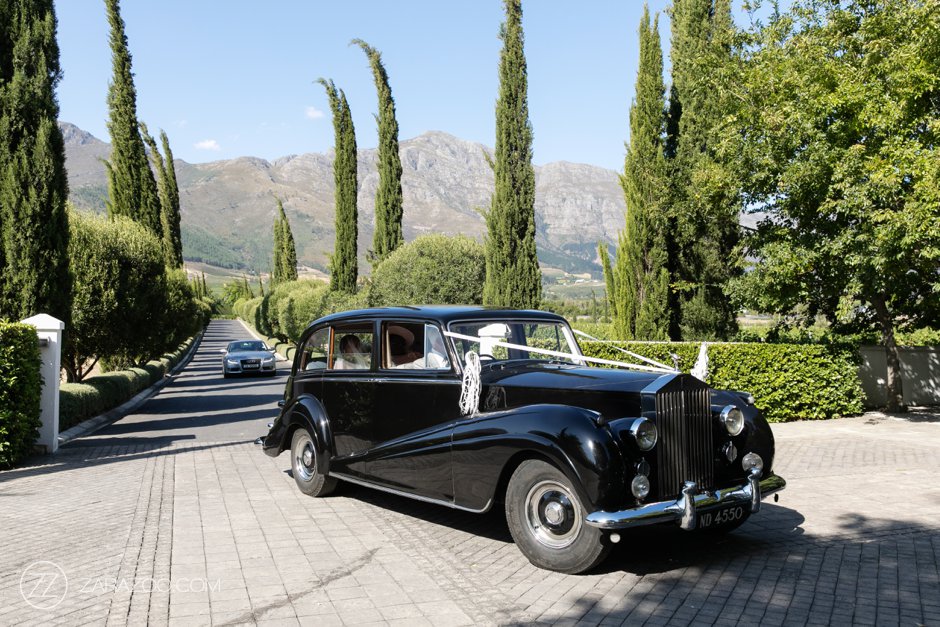 Wedding at Grande Provence - SA Classics Bentley