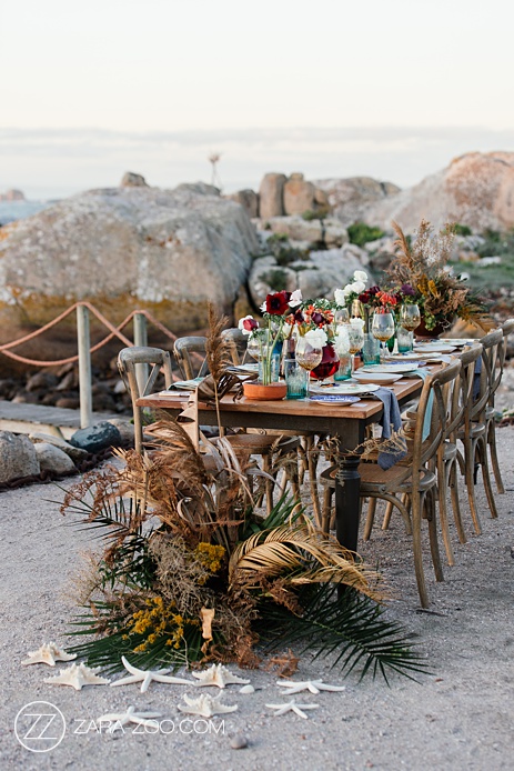 Boho Inspired Wedding Table - Beach Wedding Decor Ideas